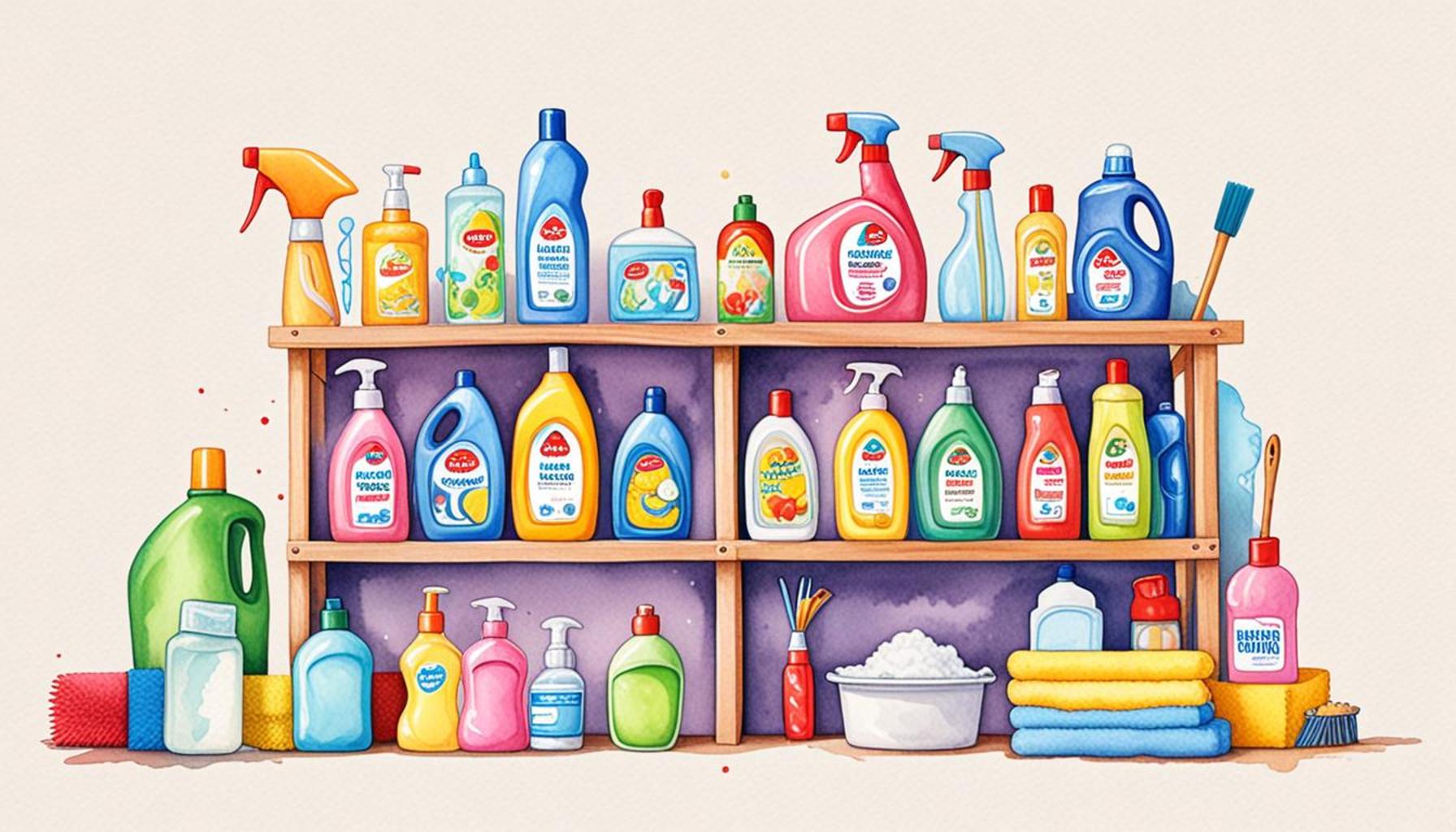 How to Create an Organization System for Cleaning Products at Home
