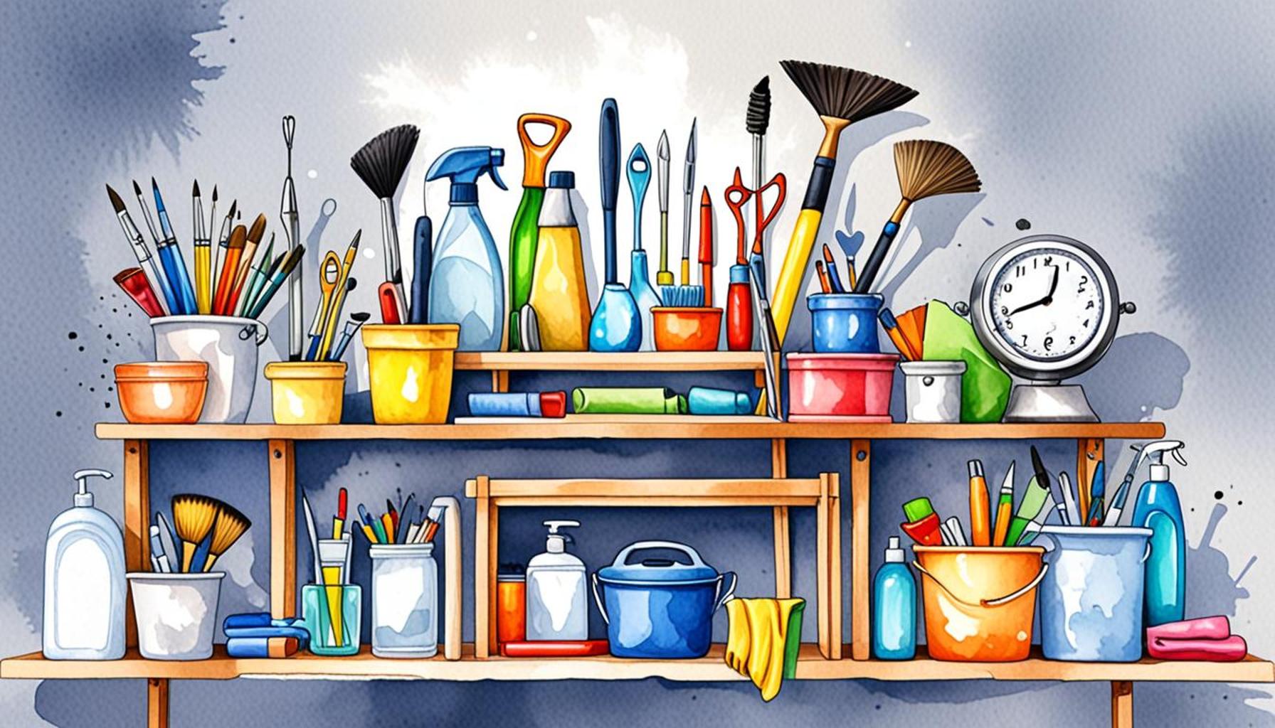 Tips for Using Digital Tools in Time Management for Cleaning and Home Maintenance