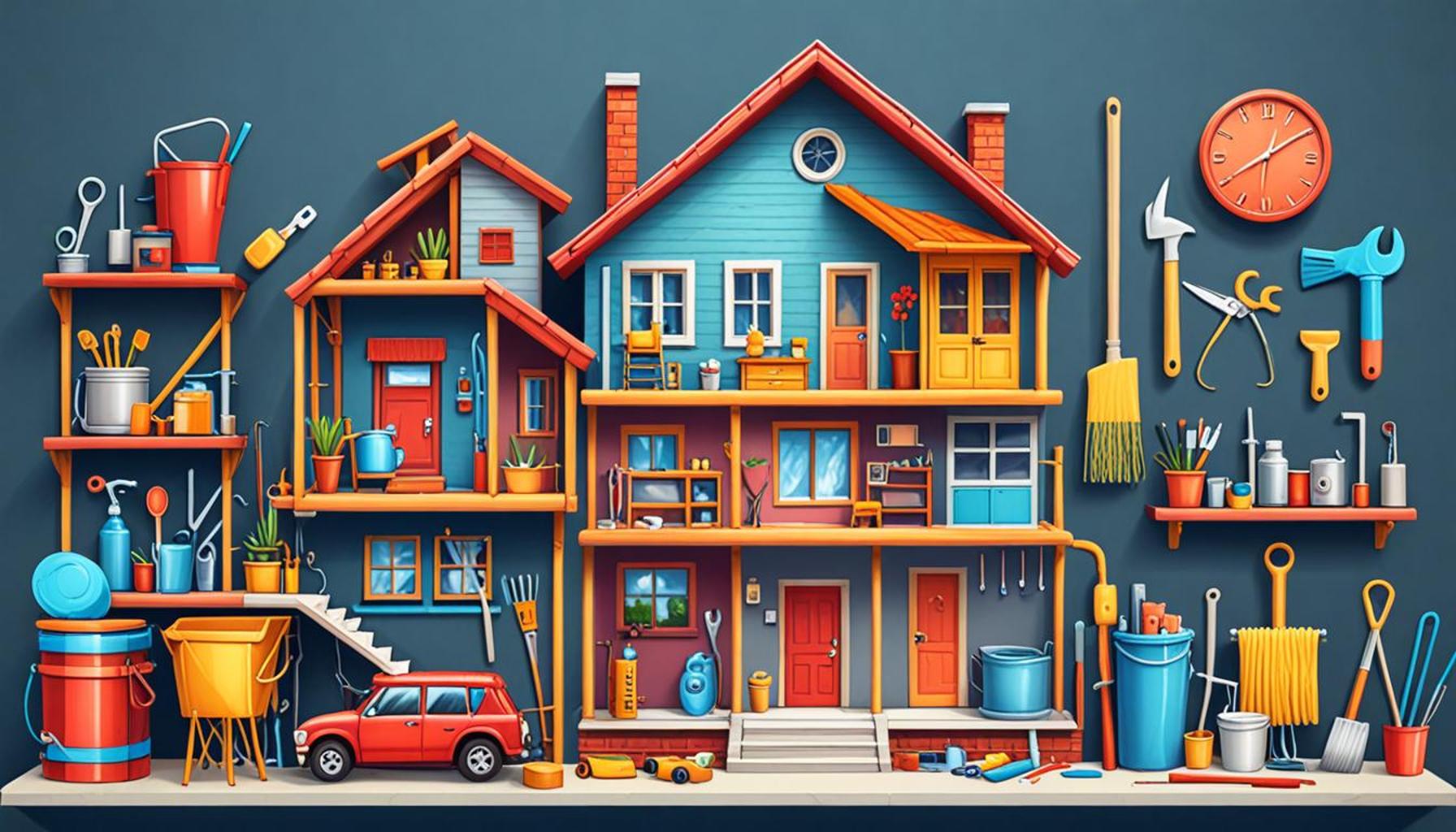 The importance of defining priorities in household maintenance tasks