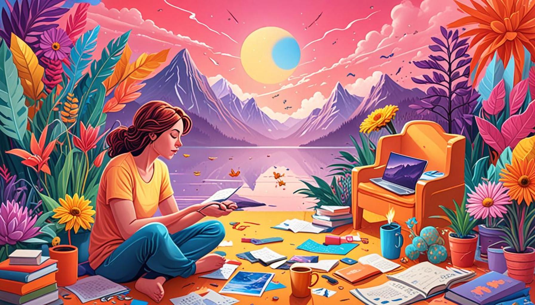 Exploring the Connection Between Daily Affirmations and Stress Reduction in Difficult Times