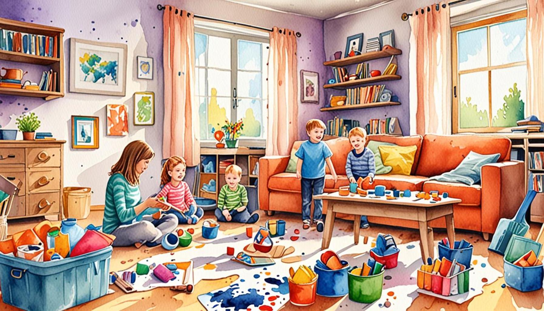 Clutter Management Strategies for Parents: Creating Calm and Functional Environments for Children