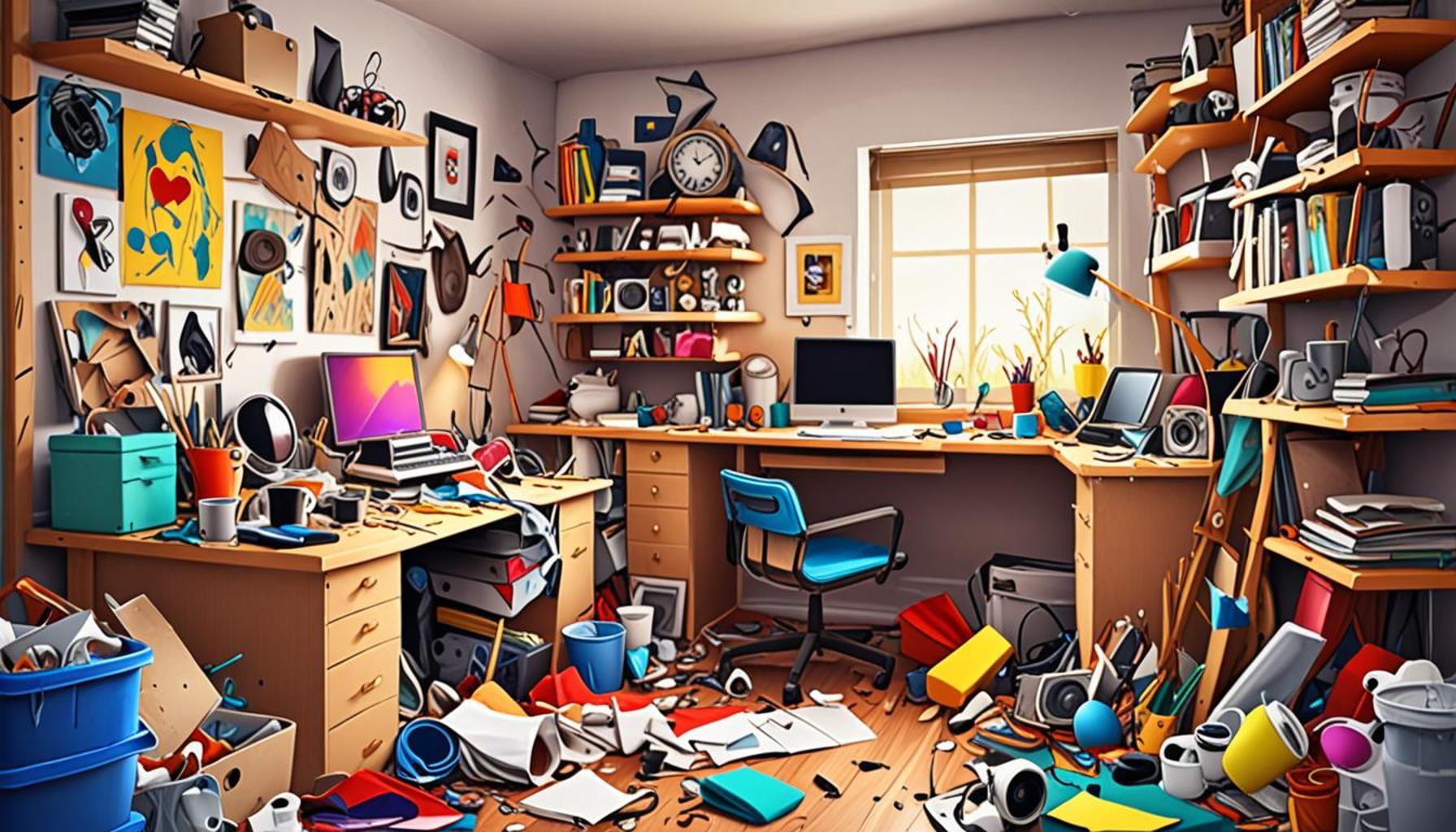 The Relationship between Clutter and Creativity: How Disorderly Environments Can Impact Innovation