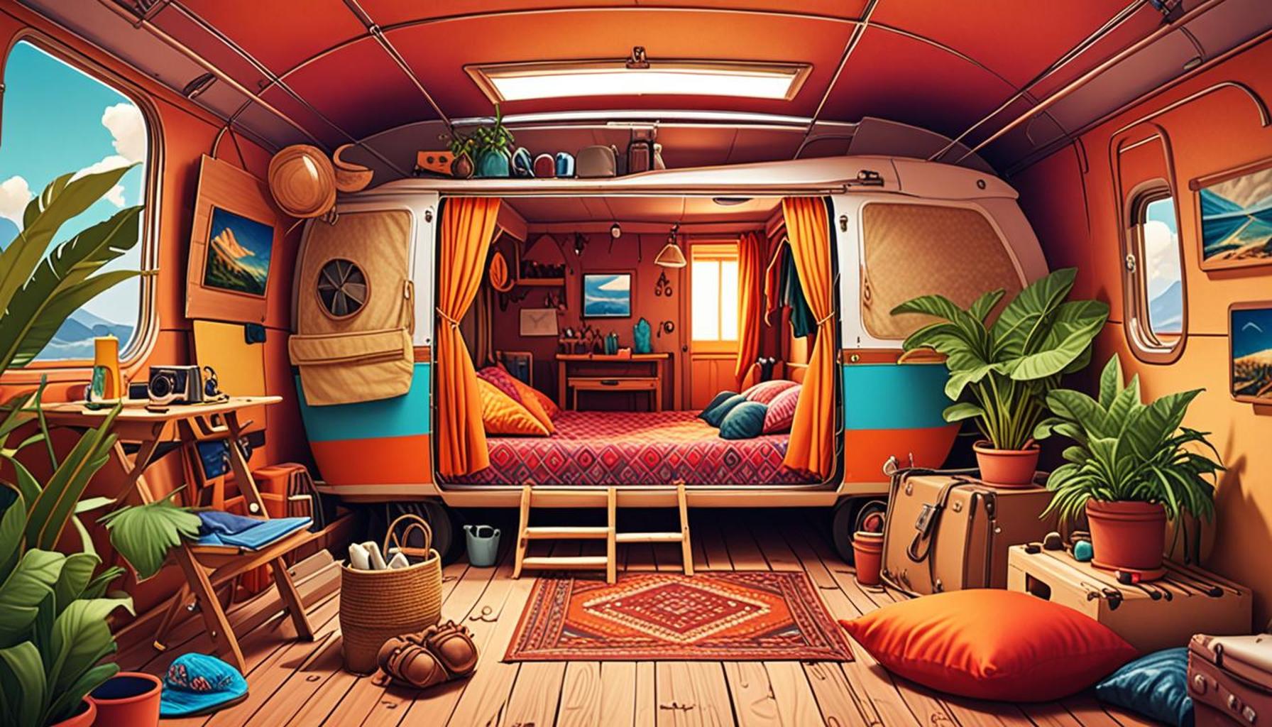 Nomadic Lifestyles: The Art of Optimizing Spaces in Travel and Temporary Accommodations